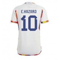 Billiga Belgien Eden Hazard #10 Borta fotbollskläder VM 2022 Kortärmad